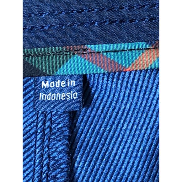 William Murray Golf Shorts Mens 38 Straight Fit Quick Dry Chino Dark Blue Lightw - Picture 11 of 12